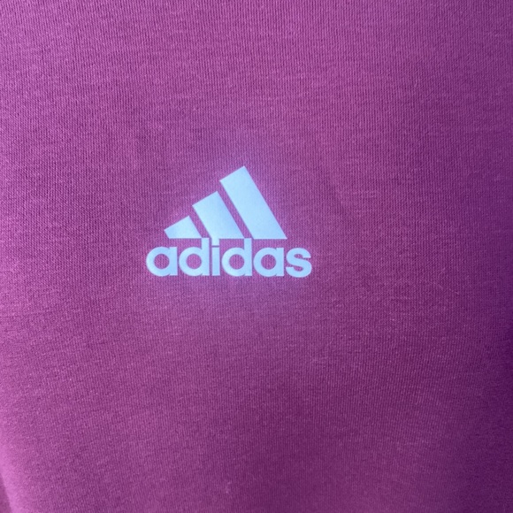 Adidas Purple Hoodie Pullover - Picture 2 of 6